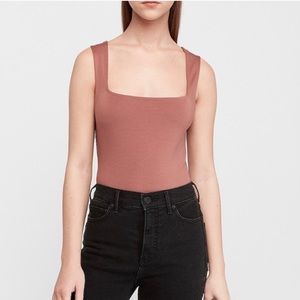 Brand New Express Pink Square Neck Tank
